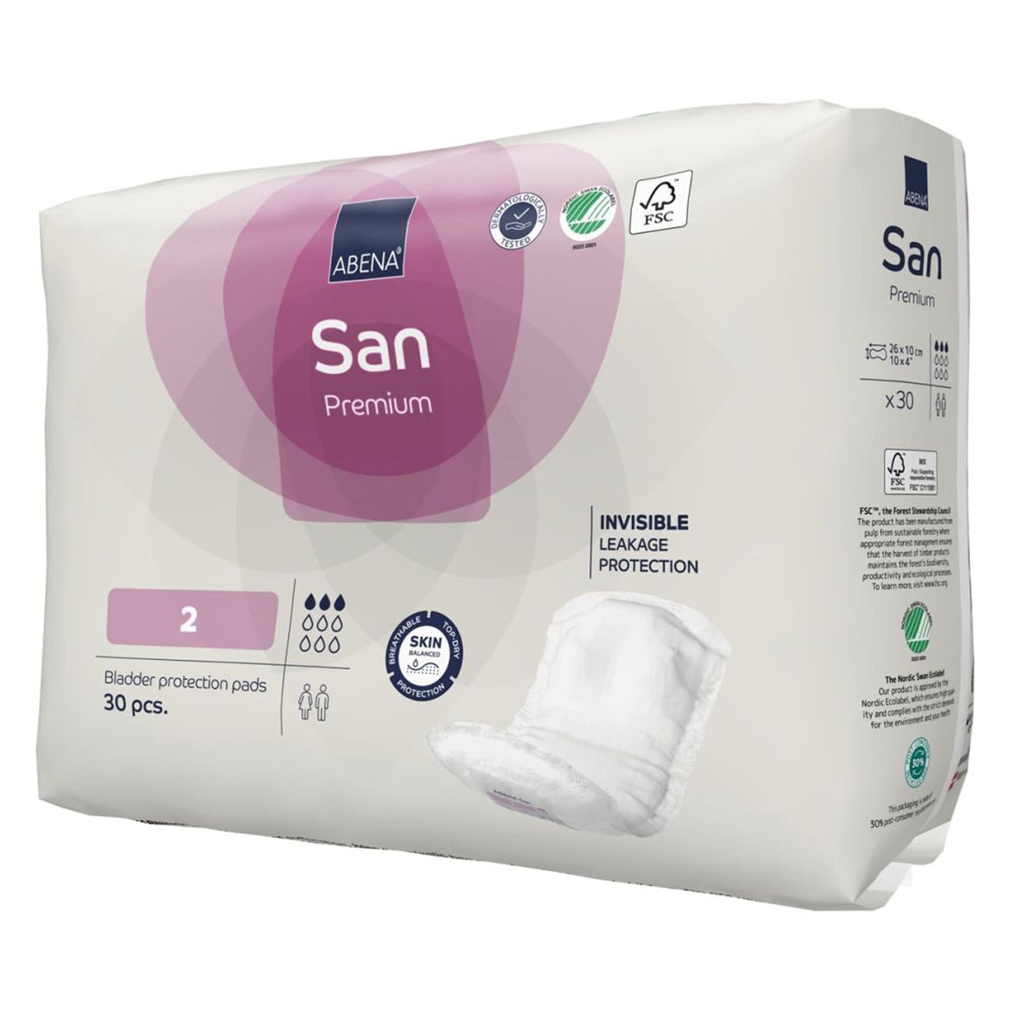 Abena® San Premium Bladder Protection Pads, Size 2