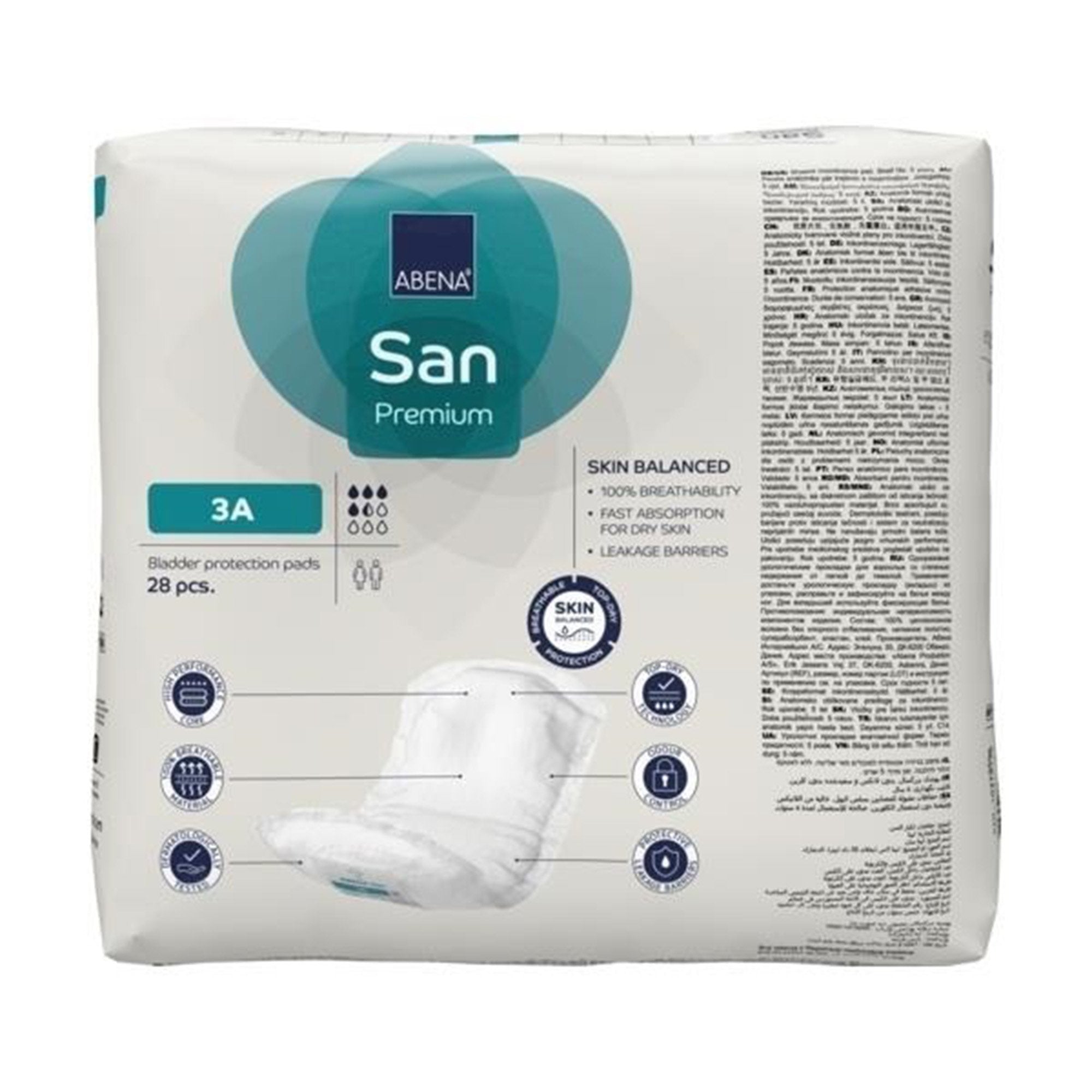 Abena® San Premium Bladder Protection Pads, Size 3A
