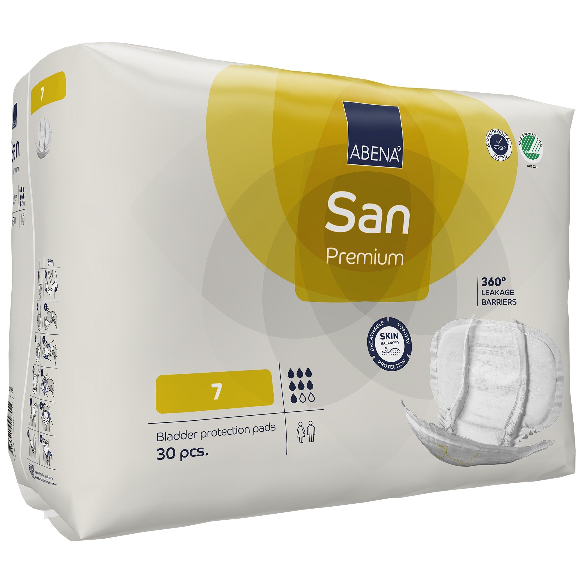 Abena® San Premium Bladder Protection Pads, Size 7