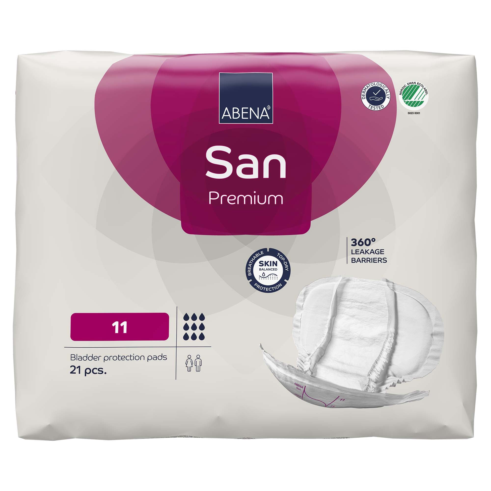 Abena® San Premium Bladder Protection Pads, Size 11