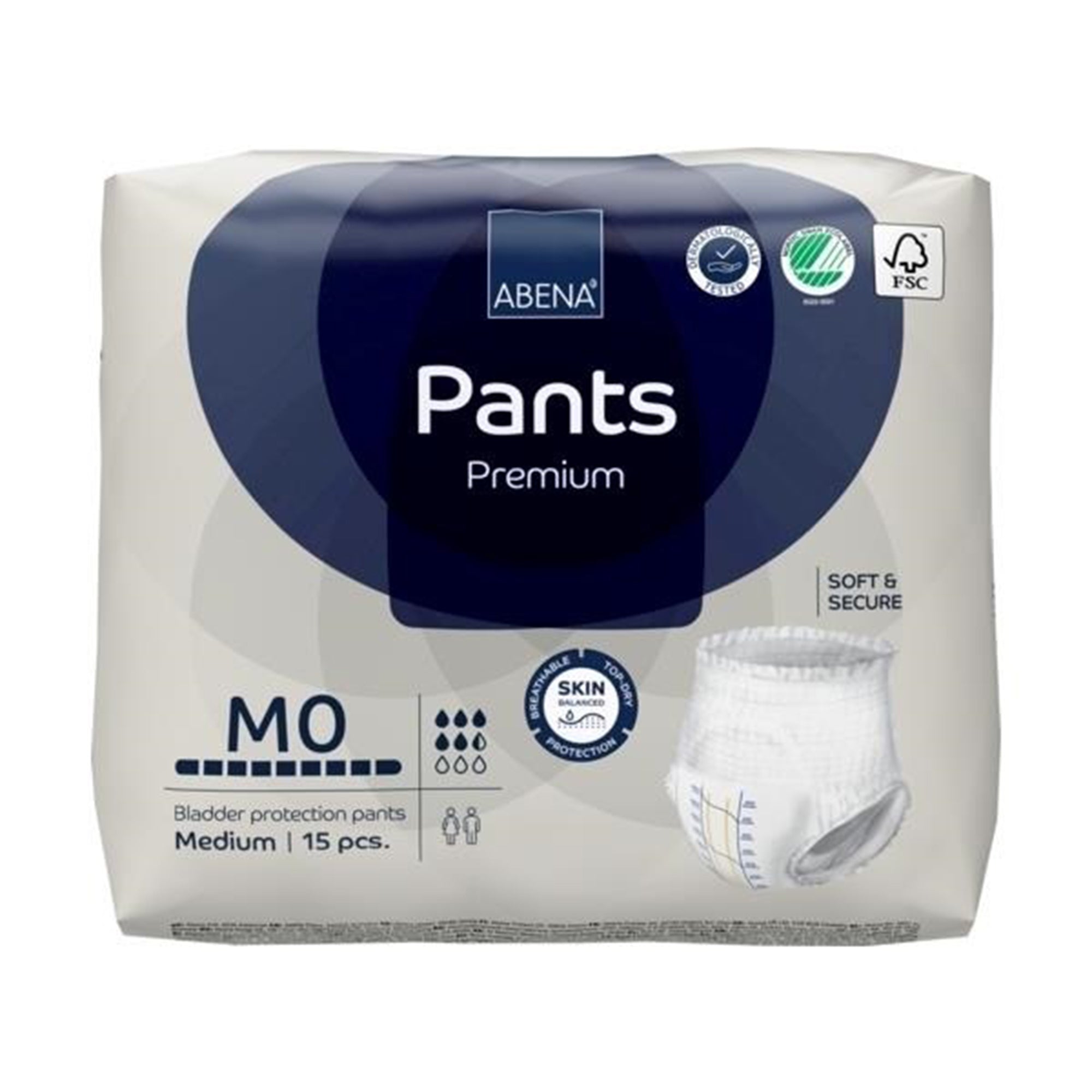 Abena® Premium Pants M0 Incontinence Brief, Medium