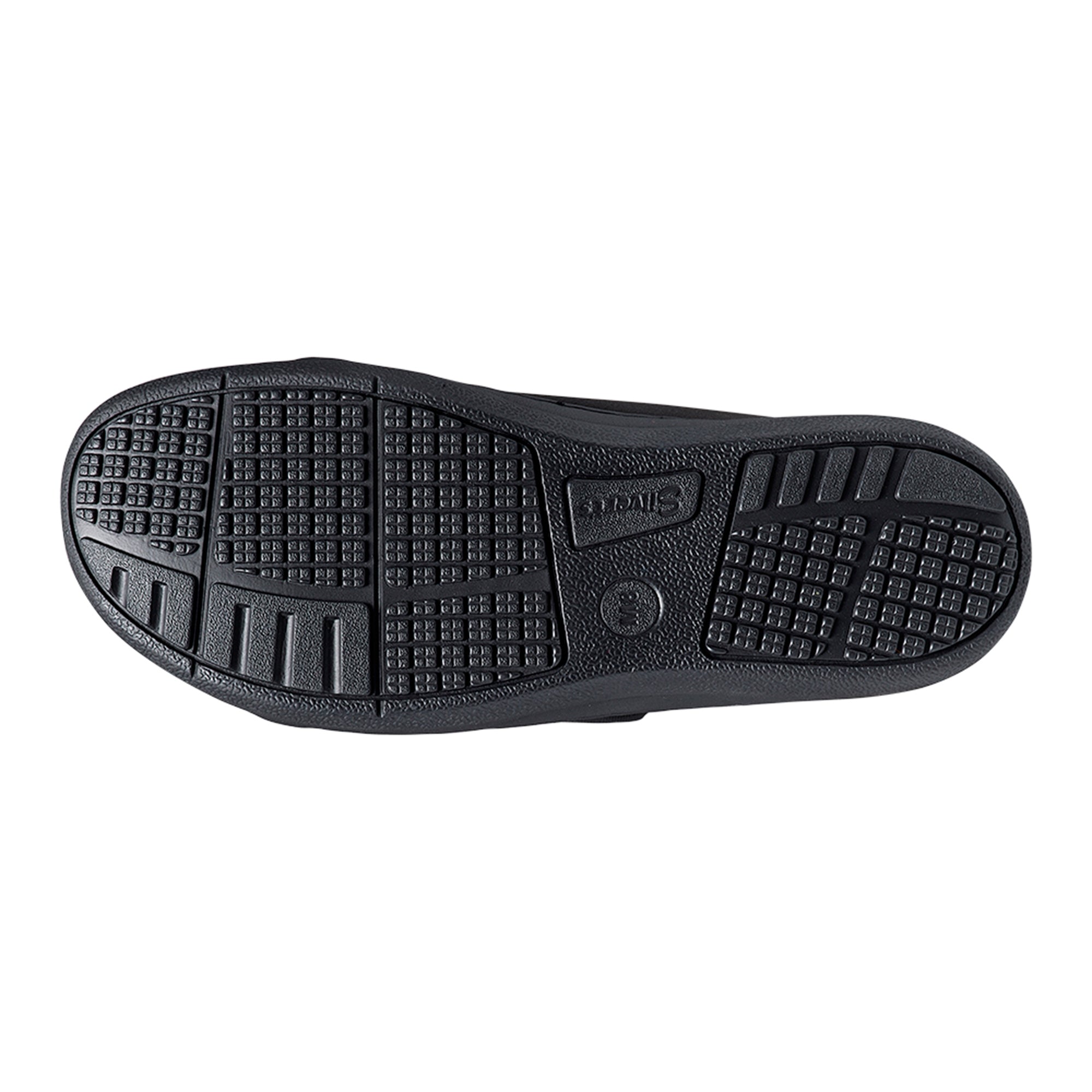Silverts® Ultra Comfort Flex Hook and Loop Closure Shoe, Size 12, Black