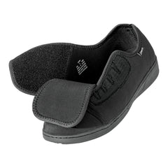 Silverts® Ultra Comfort Flex Hook and Loop Closure Shoe, Size 12, Black