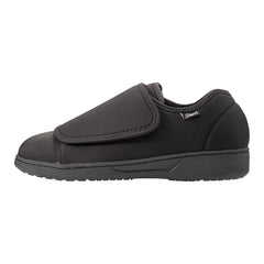 Silverts® Ultra Comfort Flex Hook and Loop Closure Shoe, Size 12, Black