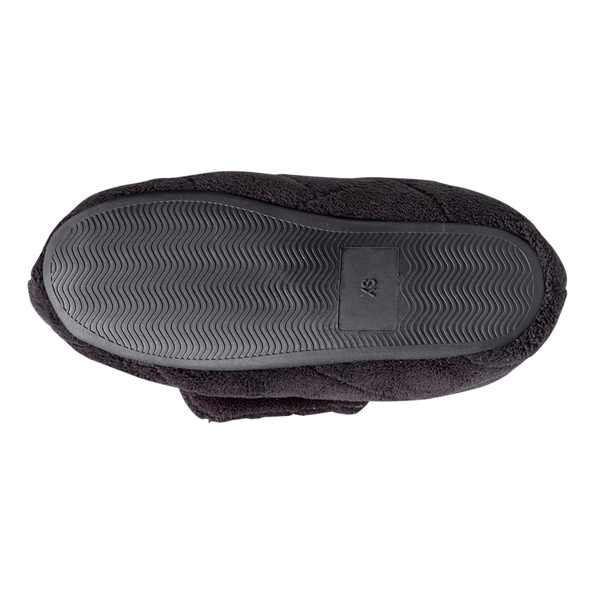 Silverts® Women's Extra Wide Swollen Feet Slippers, Black, X-Large