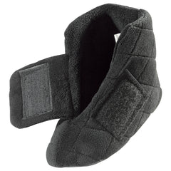 Silverts® Women's Extra Wide Swollen Feet Slippers, Black, X-Large