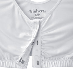 Silverts® Eezee Adaptive Front Hook Closure Bra, X-Large, White