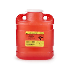 Becton Dickinson Red Sharps Container, 6.9 Quart, 11Â½ x 8Â¾ x 5Â½ Inch