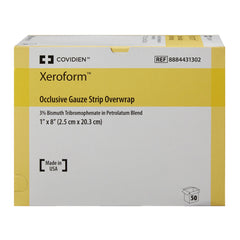Xeroform Occlusive Xeroform Petrolatum Impregnated Dressing, 1 x 8 inch