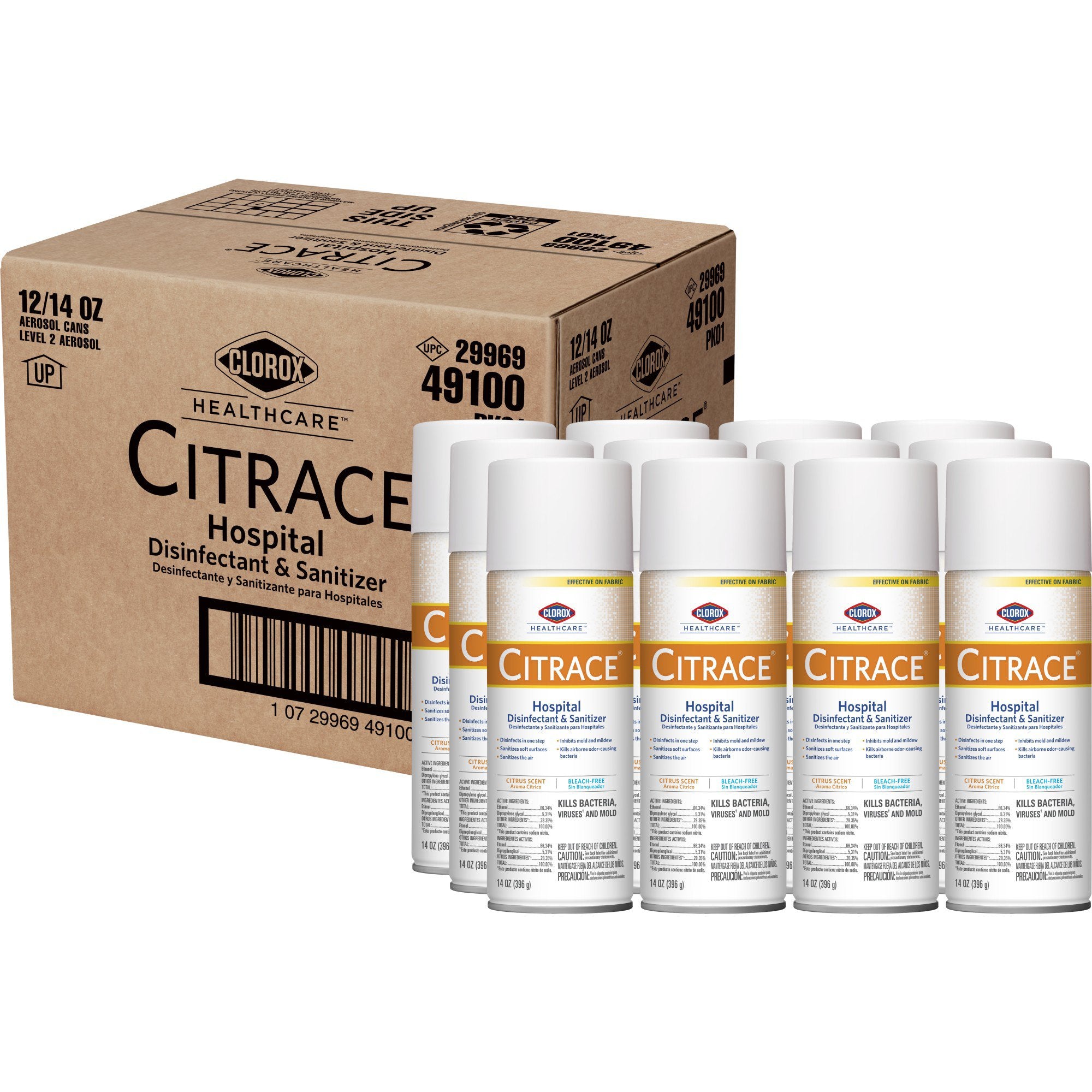 Clorox Healthcare Citrace Surface Disinfectant, Citrus Scent, 14 oz