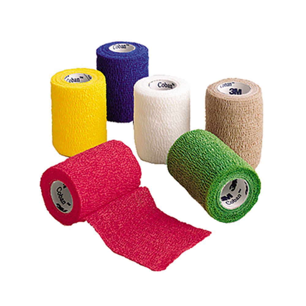 3M Coban Self-adherent Closure Cohesive Bandage, 2 Inch x 5 Yard