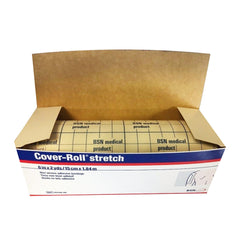 Cover-Roll® Stretch Nonwoven Polyester Dressing Retention Tape, 6 Inch x 2 Yard, White