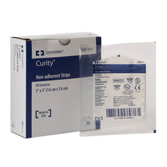 Curity Oil Emulsion Impregnated Dressing, 3 x 3 Inch