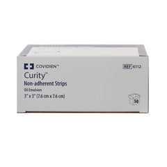 Curity Oil Emulsion Impregnated Dressing, 3 x 3 Inch
