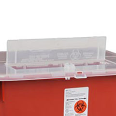 Sharps-A-Gator Multi-purpose Sharps Container, 10 Gallon, 15Â½ x 21Â½ x 12 Inch