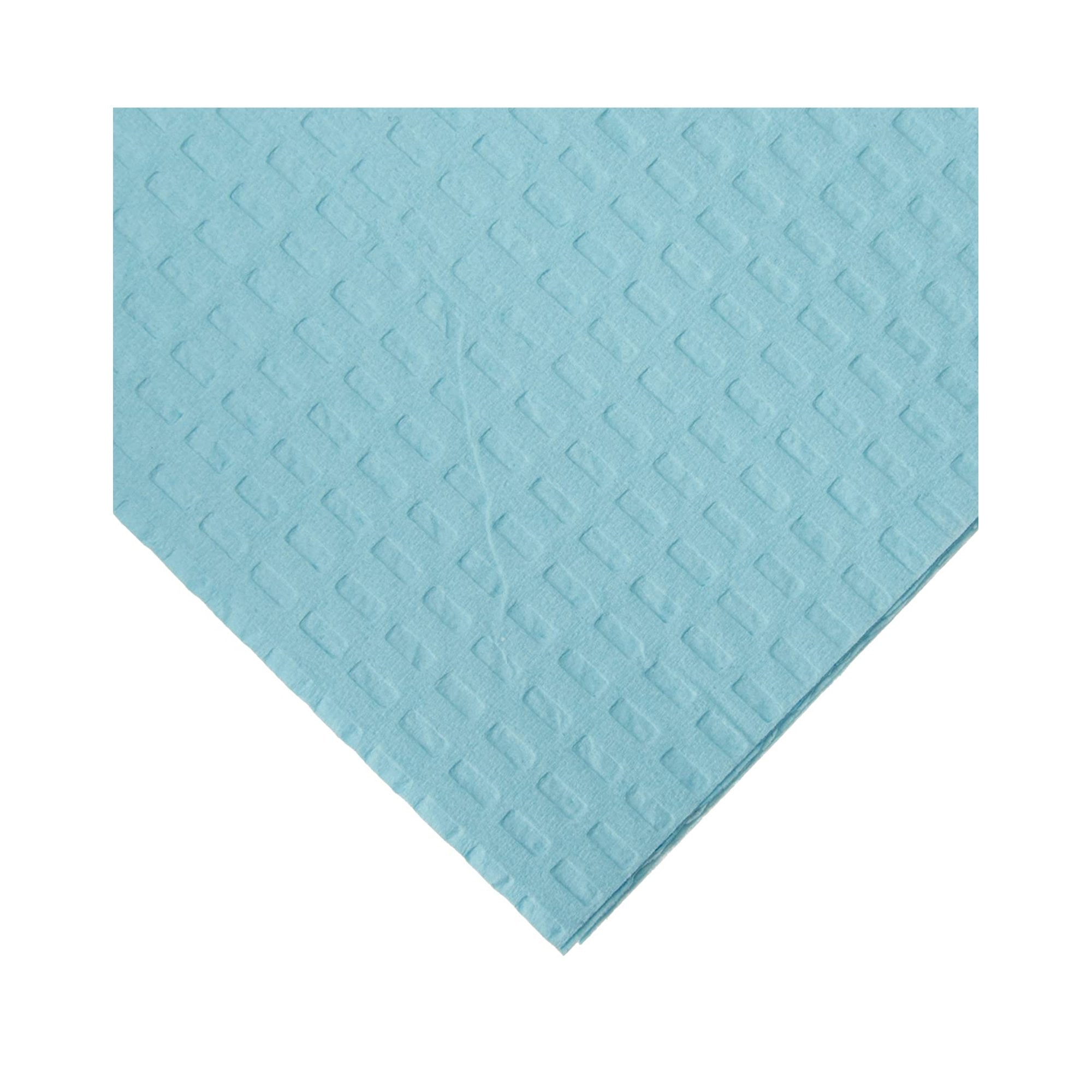 Tidi® Choice Nonsterile Blue Procedure Towel, 13 x 18 Inch