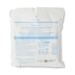 Cardinal Health Astound Non-Reinforced Surgical Gown, 3-Layer Microfiber, Blue, XL