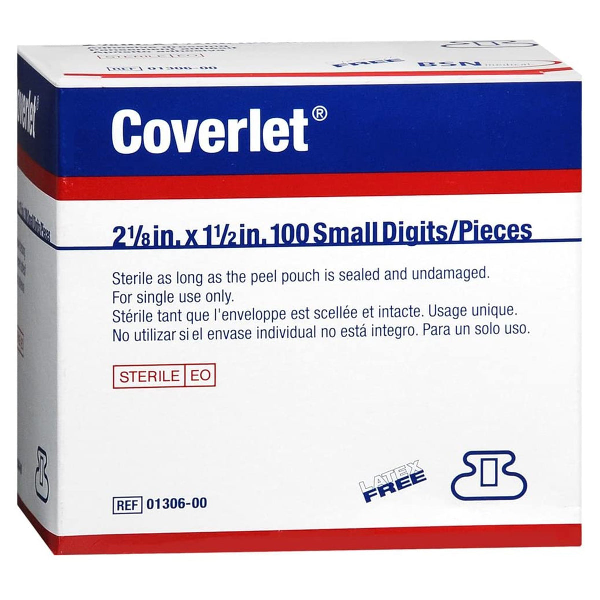 Coverlet® Fingertip Tan Adhesive Strip, 1Â½ x 2Â½ Inch