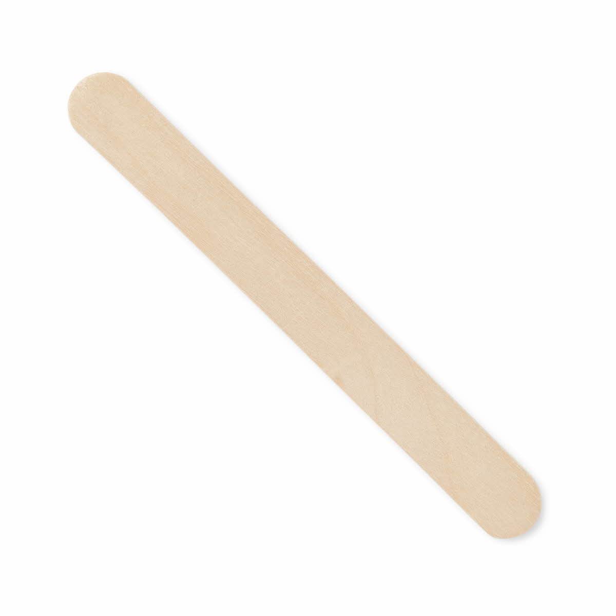 Medline MDS202065 Wood Tongue Depressor, Non-Sterile, 6" Size, Pack Of 10