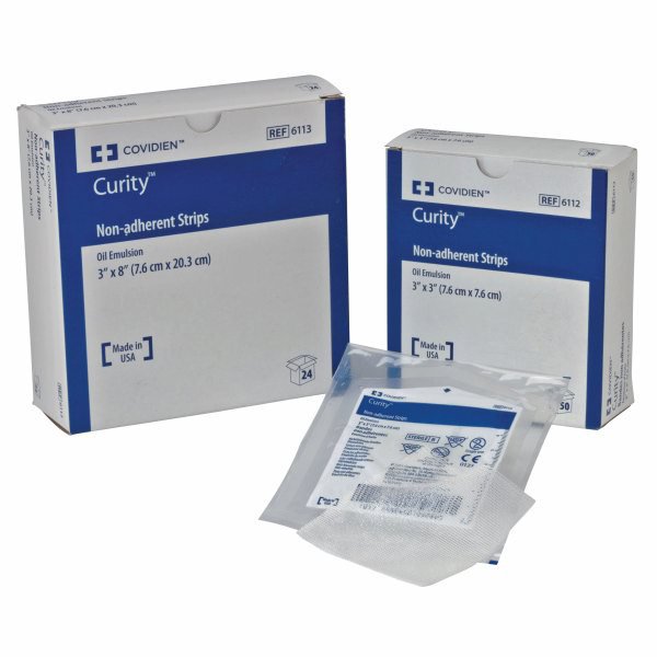 Curity Oil Emulsion Impregnated Dressing, 5 x 9 Inch