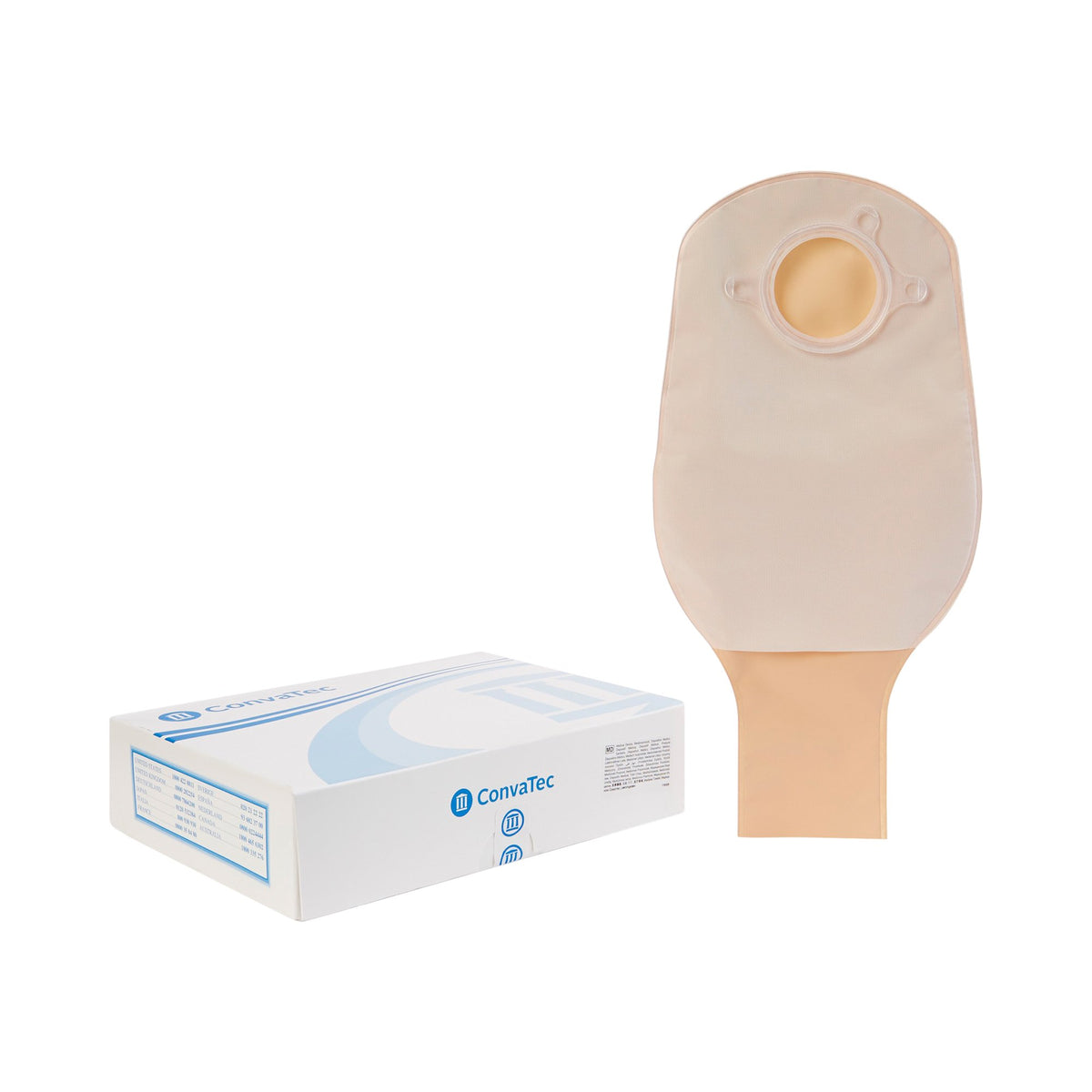 Sur-Fit Natura® Two-Piece Drainable Opaque Colostomy Pouch, 12 Inch Length, 1Â¾ Inch Flange