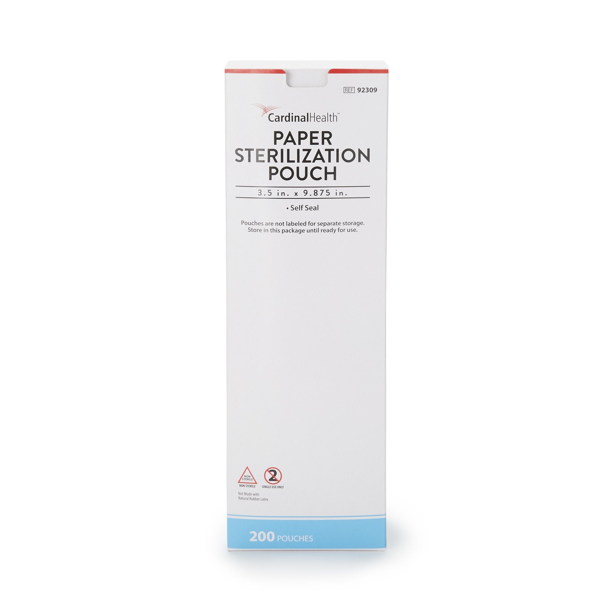 Cardinal Health Sterilization Pouch, 3Â½ x 9-7/8 Inch