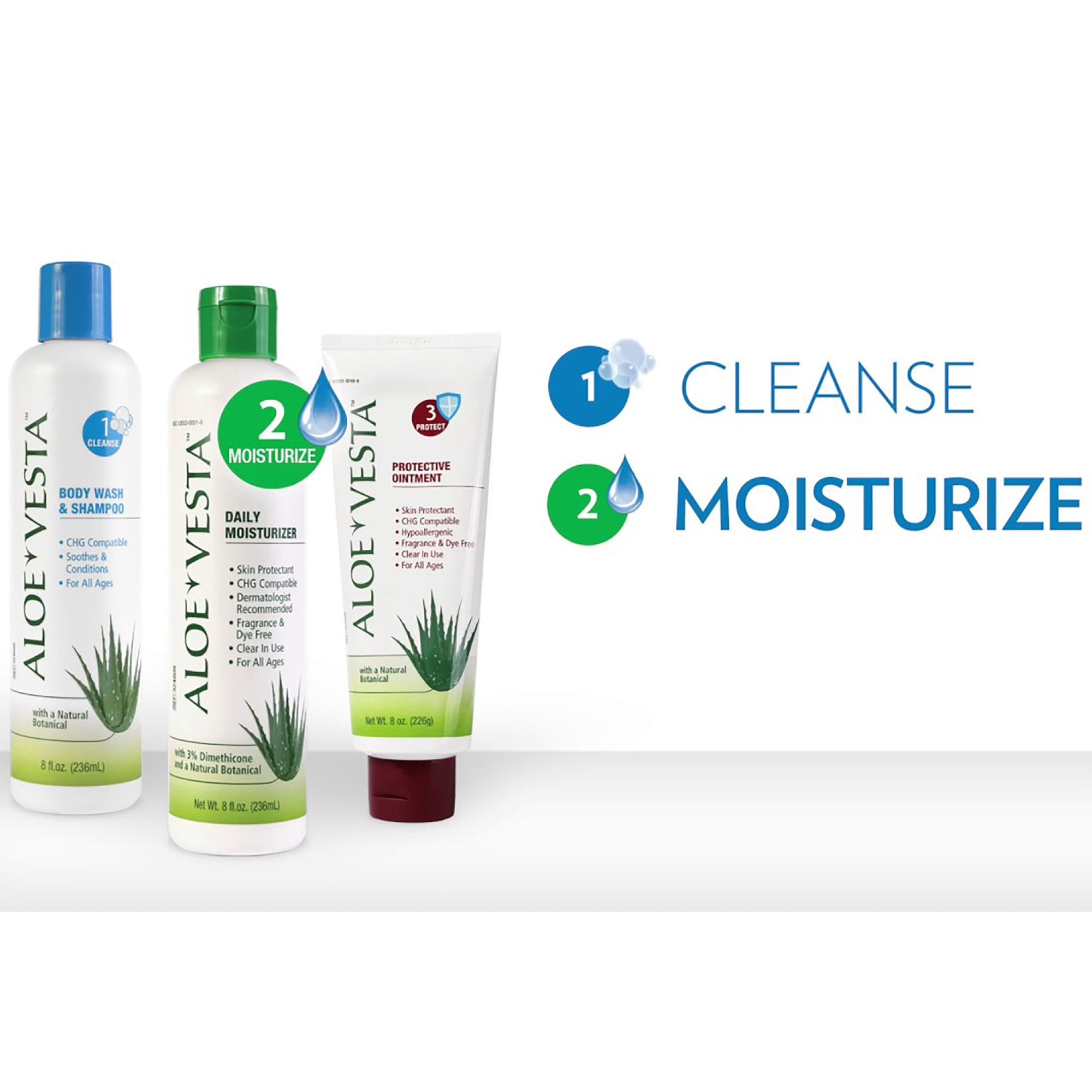 Aloe Vesta® Body Wash and Shampoo