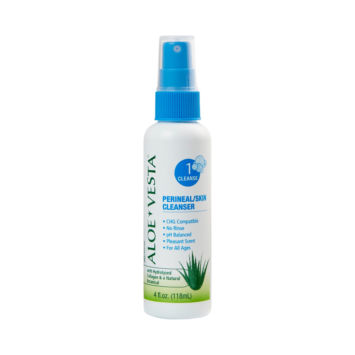 Aloe Vesta Perineal Wash, Citrus Scented, CHG Compatible, Hypoallergenic, Moisturizing