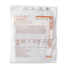 Encore® Latex Micro Surgical Glove, Size 7.5, Brown