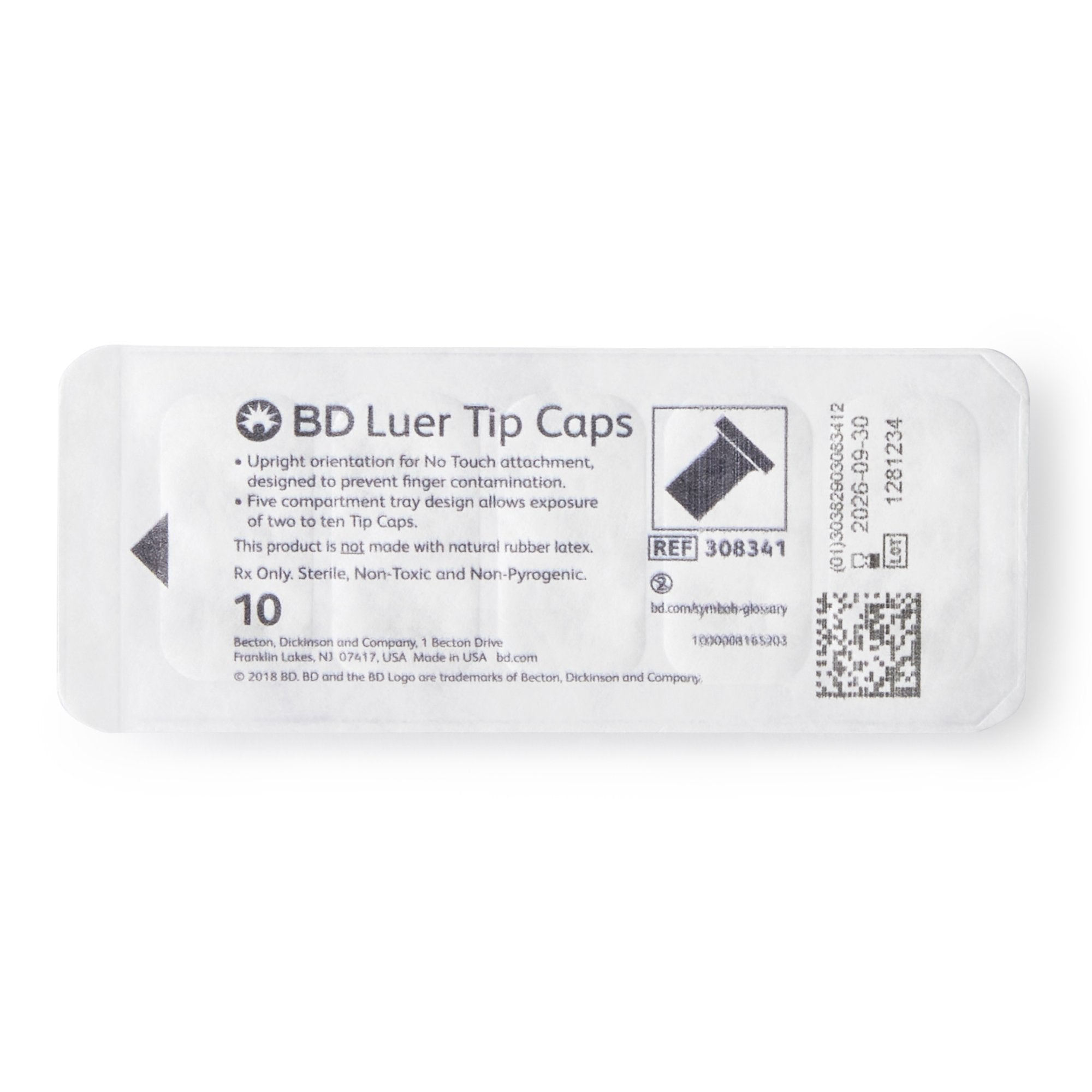 BD Luer Tip Cap, Syringe