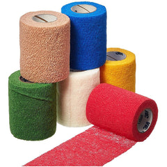 3M Coban LF Self-adherent Closure Cohesive Bandage, 2 Inch x 5 Yard, Tan