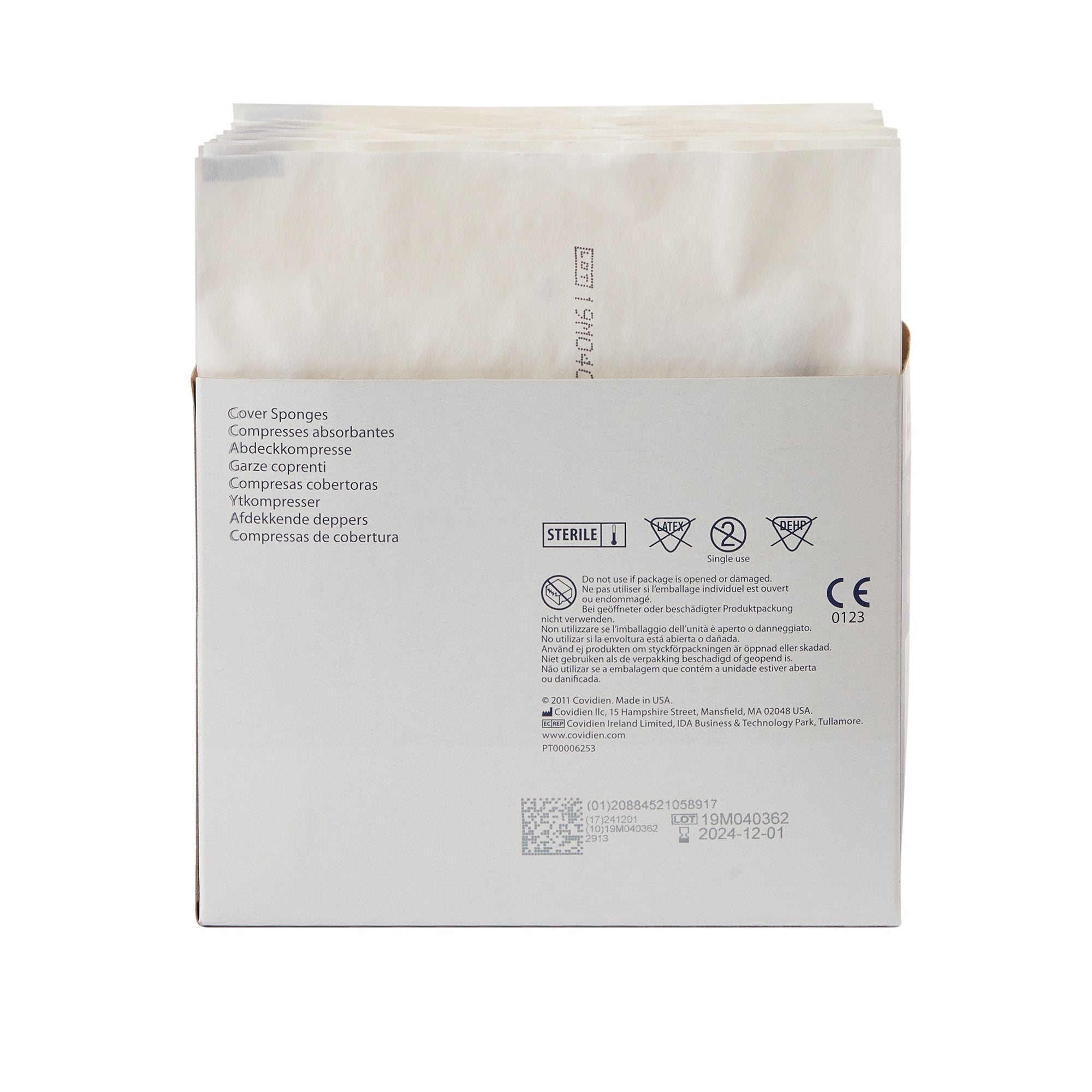 Curity Sterile Nonwoven Sponge, 4 x 4 Inch