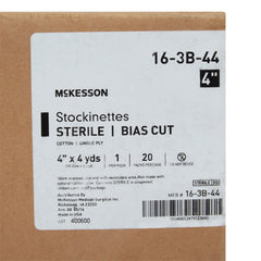 McKesson Bias Cut Stockinette, 4 Inch x 4 Yard