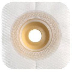 Sur-Fit Natura® Durahesive White Ostomy Barrier, 4Â½ x 4Â½ Inch, 2Â¼-Inch Flange, 1Â¼ â€“ 1Â¾ Inch Stoma Opening
