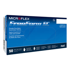 FreeForm® EC Nitrile Extended Cuff Length Exam Glove, Medium, Blue
