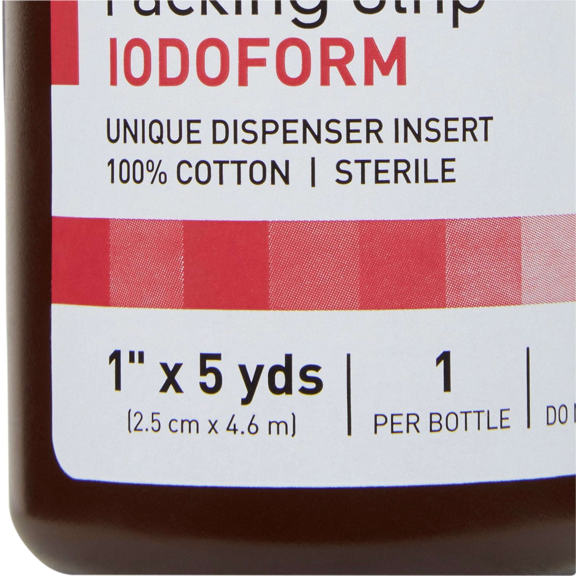 McKesson Iodoform Wound Packing Strip, 1 Inch x 5 Yard