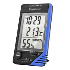 Fisherbrand Traceable® Digital Thermometer / Hygrometer, 32Â° to 122Â° F