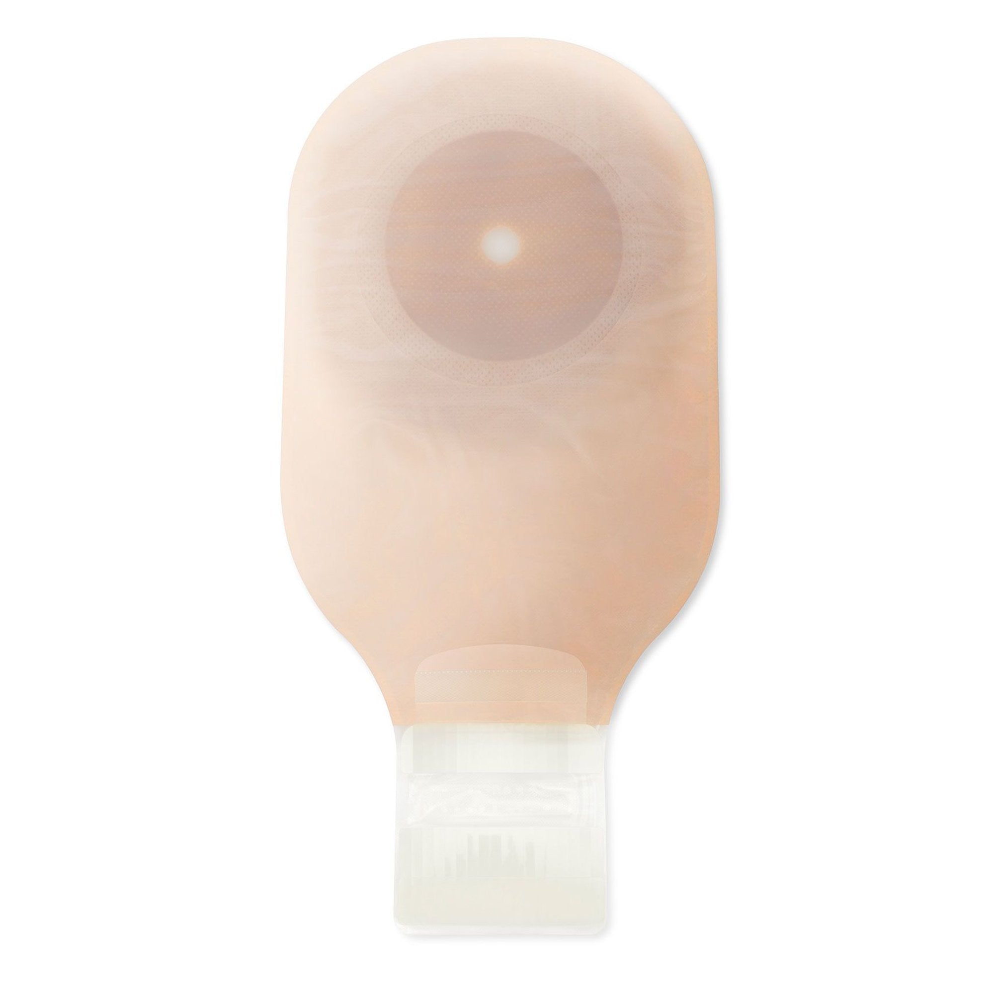 Premier One-Piece Drainable Transparent Colostomy Pouch, 12 Inch Length, 1Â½ Inch Flange