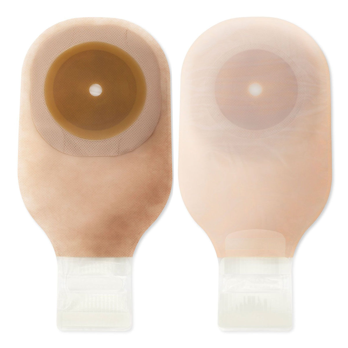Premier One-Piece Drainable Transparent Colostomy Pouch, 12 Inch Length, 1Â½ Inch Flange