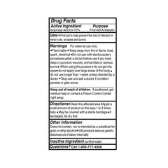 Mckesson Alcohol Isopropyl Rubbing 70% 16 Ounces - Case of 12 - Model 23-D0022
