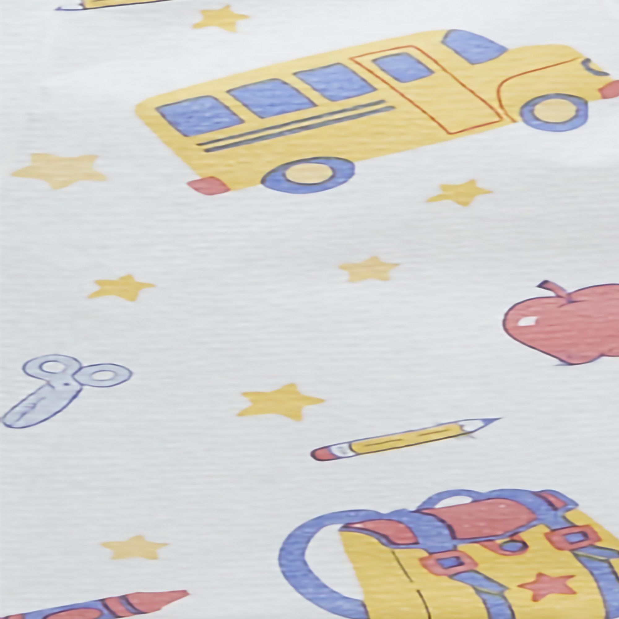 McKesson Pediatric Exam Gown, Medium, School Time Print