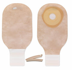 Premier One-Piece Drainable Transparent Filtered Colostomy Pouch, 12 Inch Length, 1 Inch Stoma