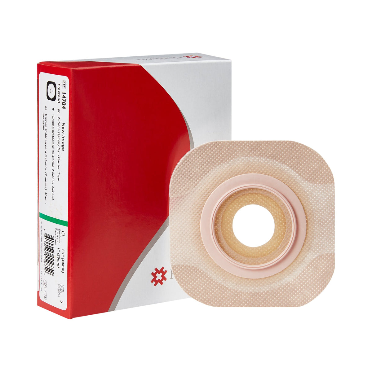 New Image Flextend Colostomy Barrier With 1 Inch Stoma Opening