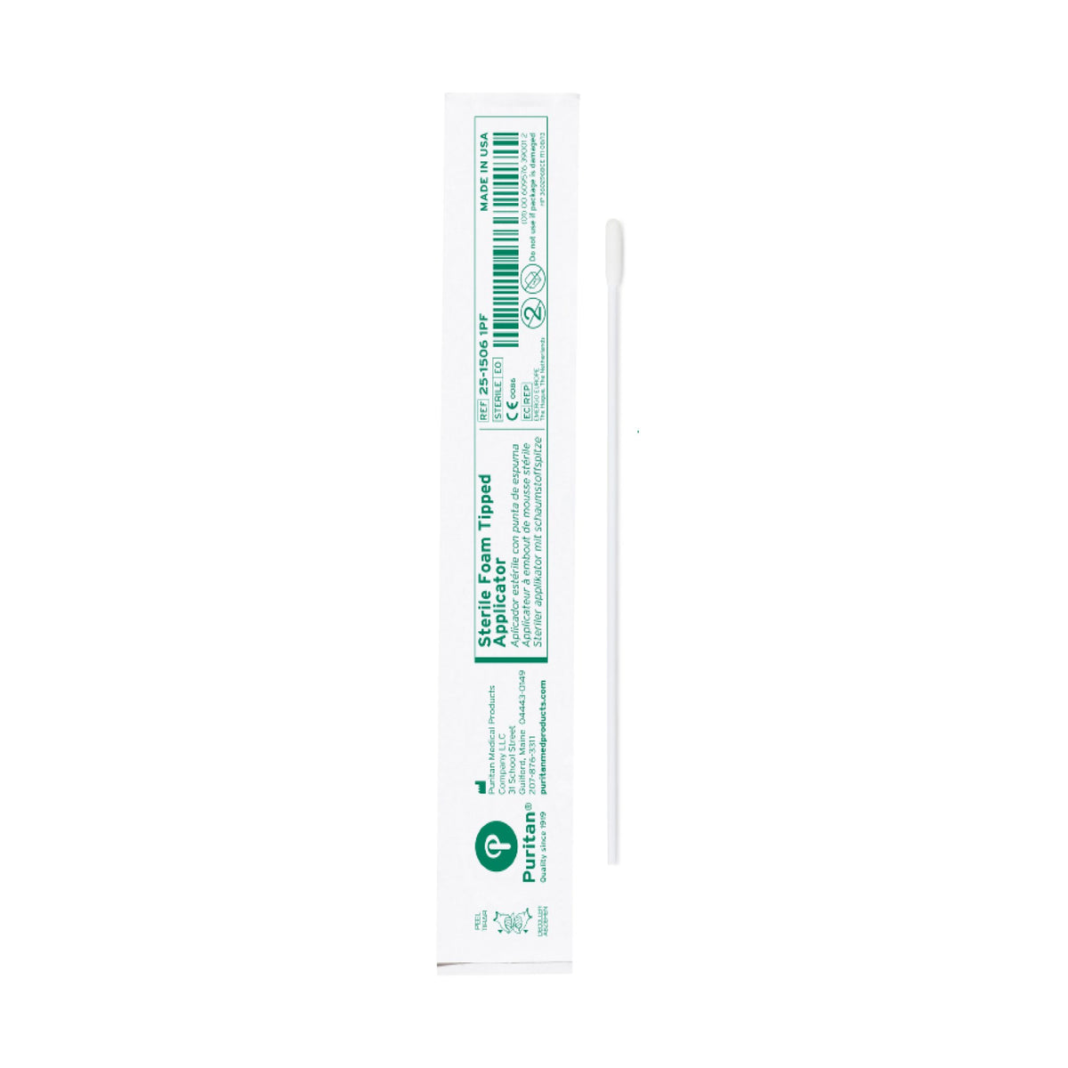 Puritan® Swabstick, 6 Inch