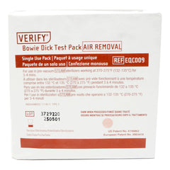 Verify Sterilization Bowie-Dick Test Pack
