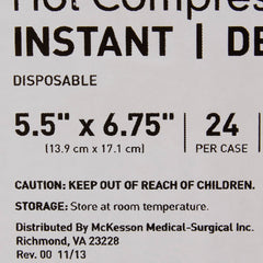 McKesson Deluxe Hot Pack, 5Â½ x 6Â¾ Inch