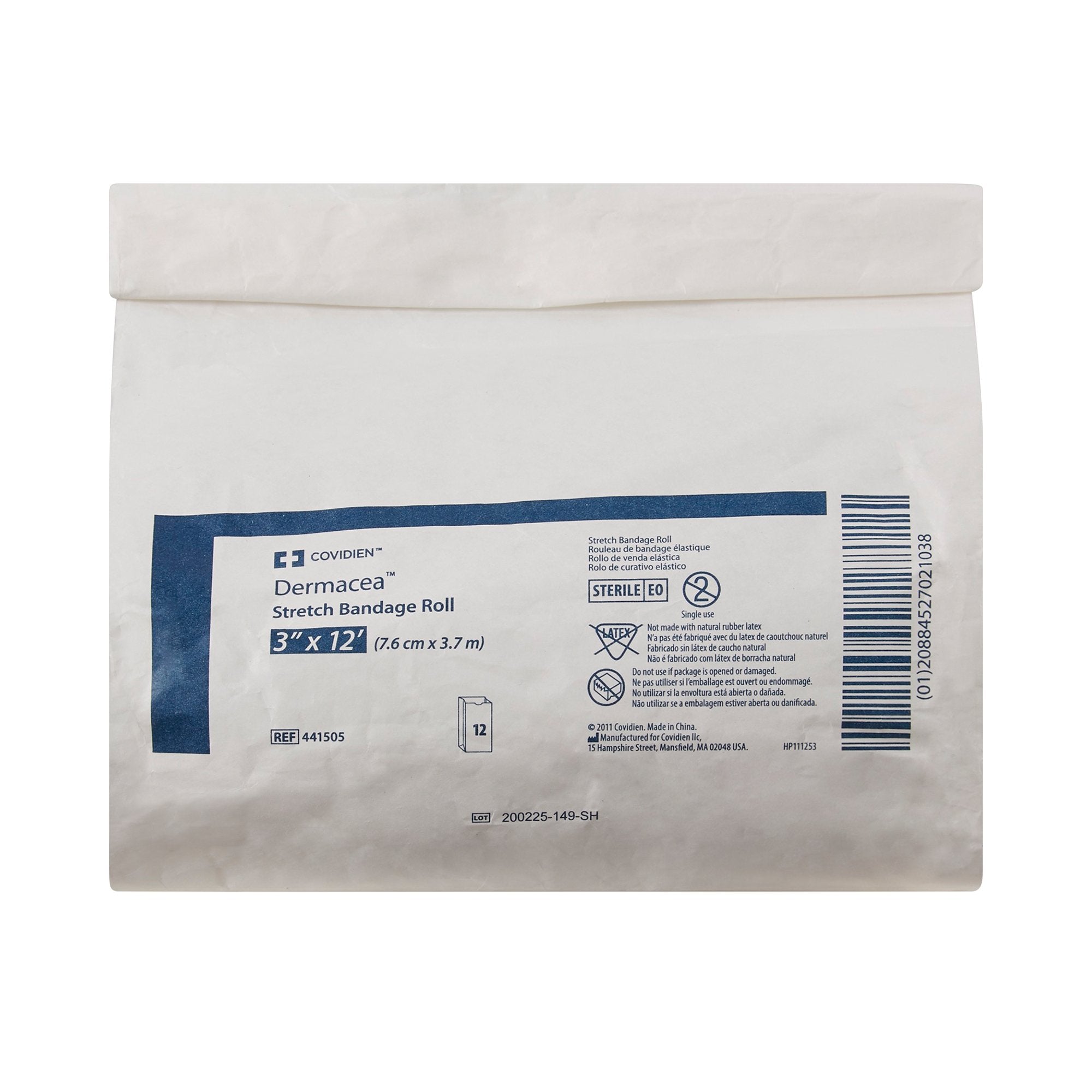 Dermacea Sterile Conforming Bandage, 3 Inch x 4 Yard