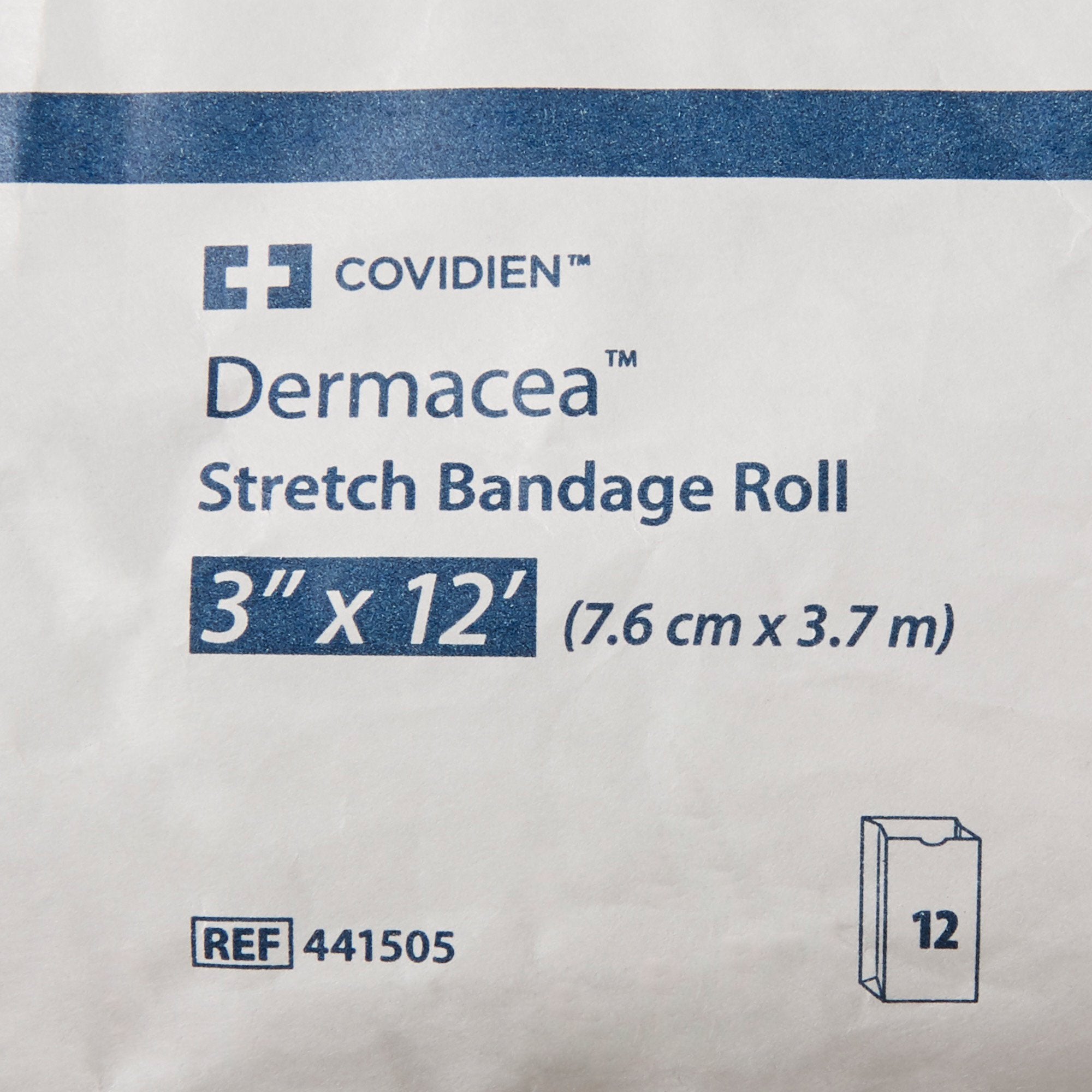 Dermacea Sterile Conforming Bandage, 3 Inch x 4 Yard