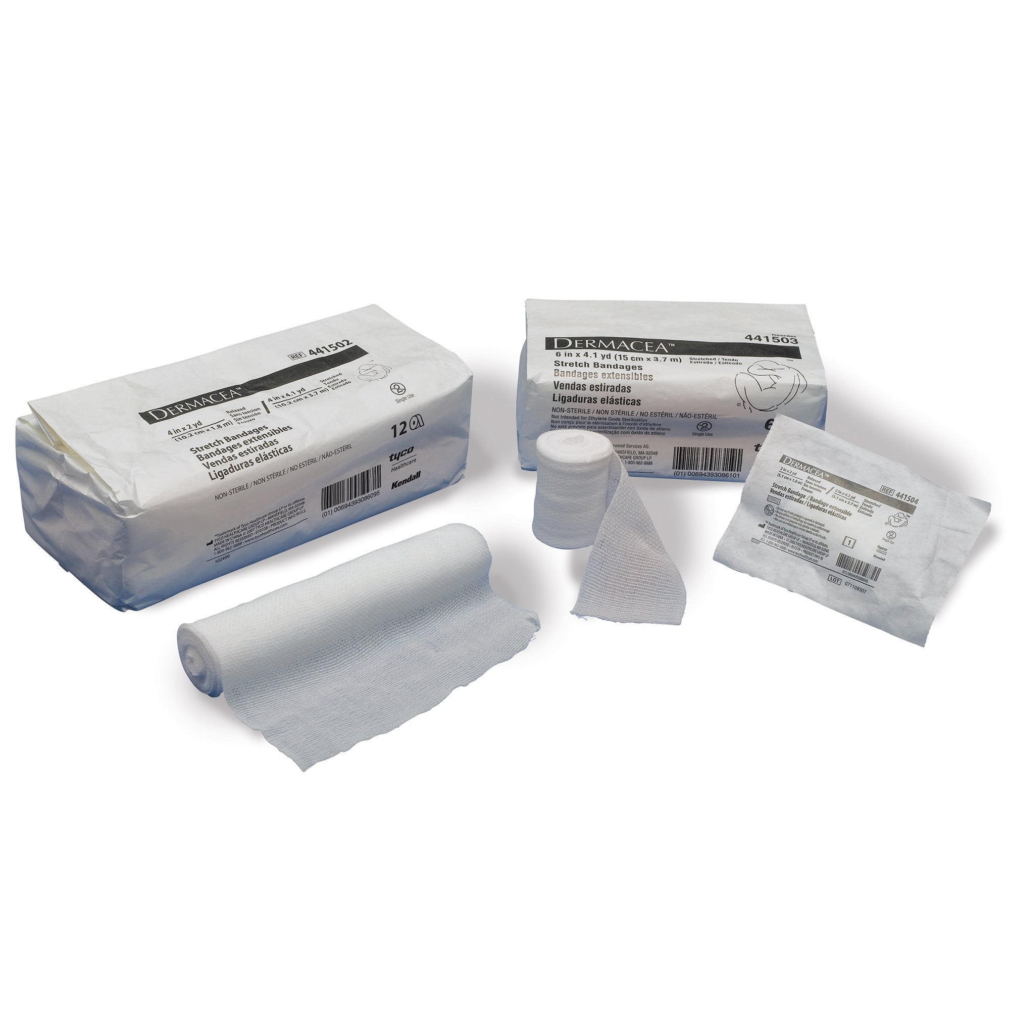 Dermacea Sterile Conforming Bandage, 6 Inch x 4 Yard
