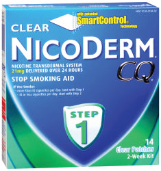 Nicoderm CQ® 21 mg Strength Nicotine Polacrilex Stop Smoking Aid